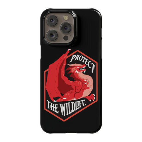 Protect The Wildlife Red Dragon Phone Case